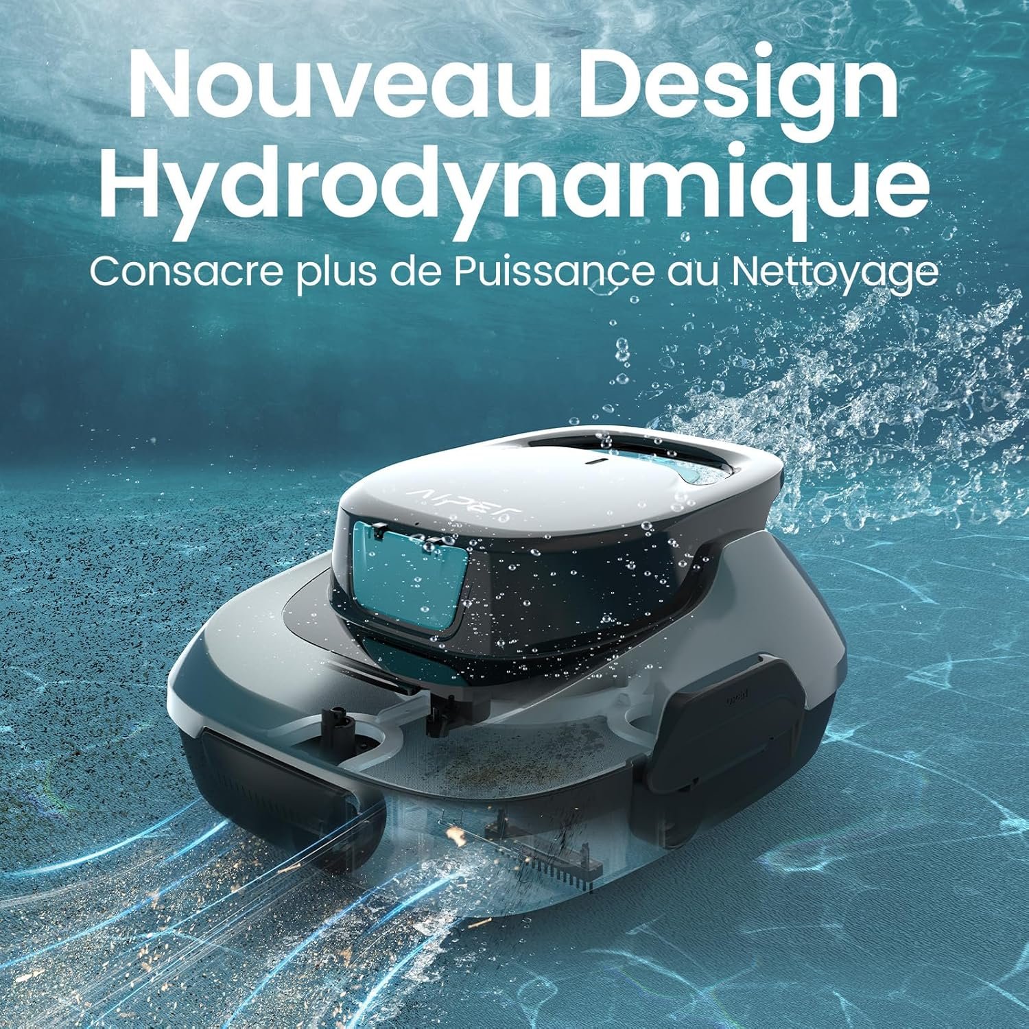 Robot de piscine sans fil Aiper Scuba SE, vue 2 (photo fabricant)
