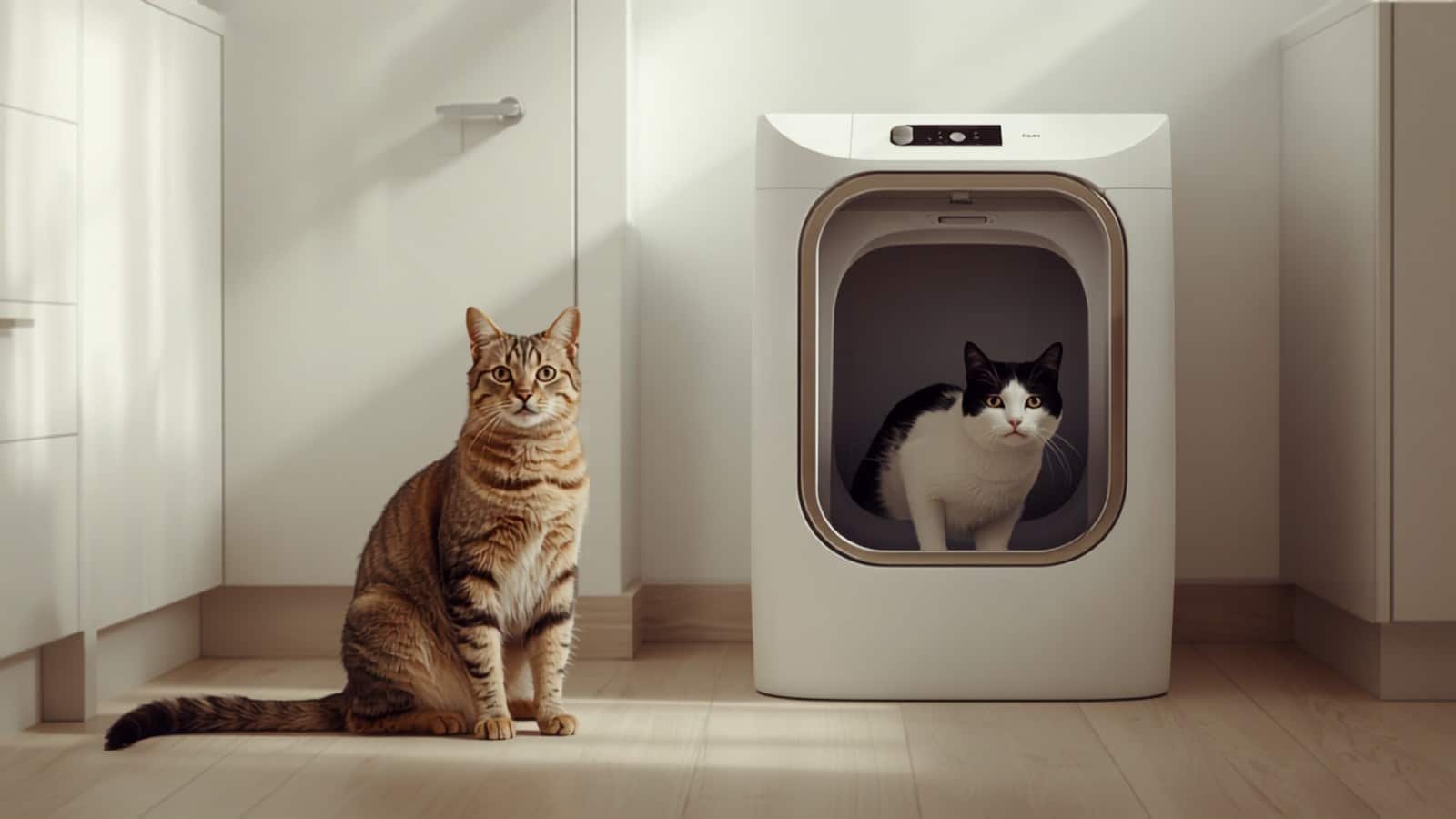 Litière automatique multi-chats : comment le robot les distingue