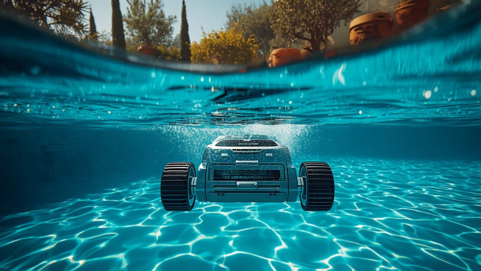 Robot de piscine : filaire, batterie ou hydraulique ?