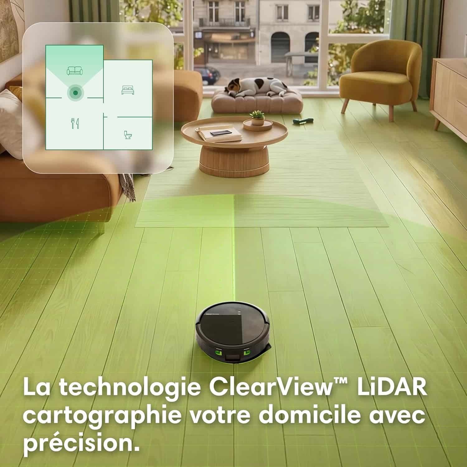 Robot aspirateur laveur iRobot Roomba 115 Combo avec base AutoEmpty (photo fabricant)