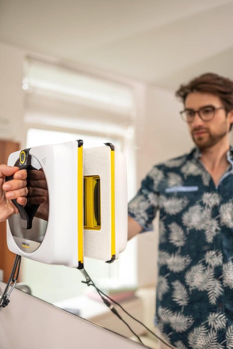Robot lave-vitres Kärcher RCW4, vue 7 (photo fabricant)