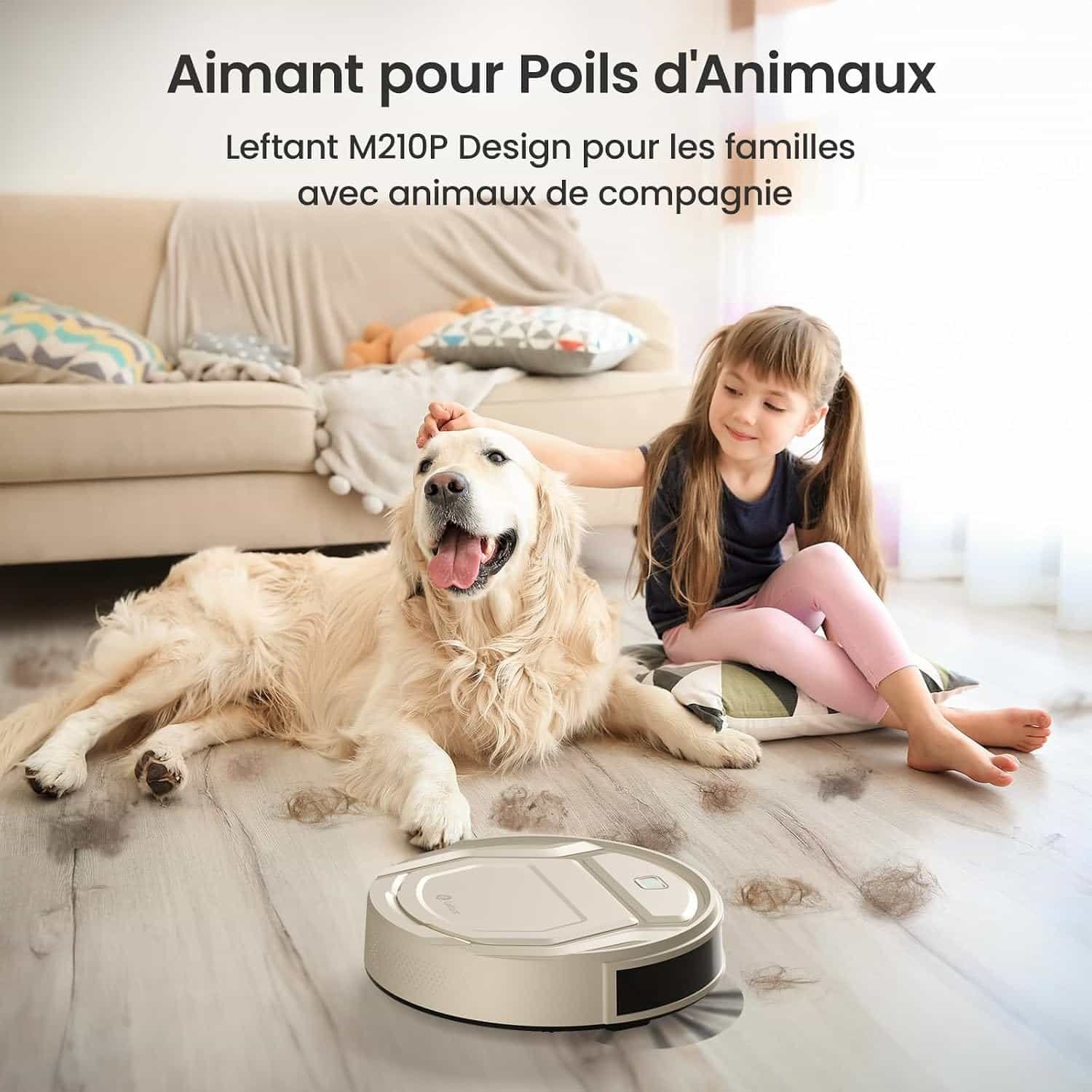 Robot aspirateur Lefant M210P, vue 2 (photo fabricant)