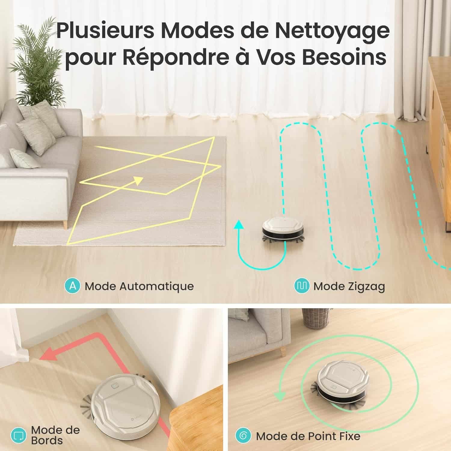 Robot aspirateur Lefant M210P, vue 3 (photo fabricant)