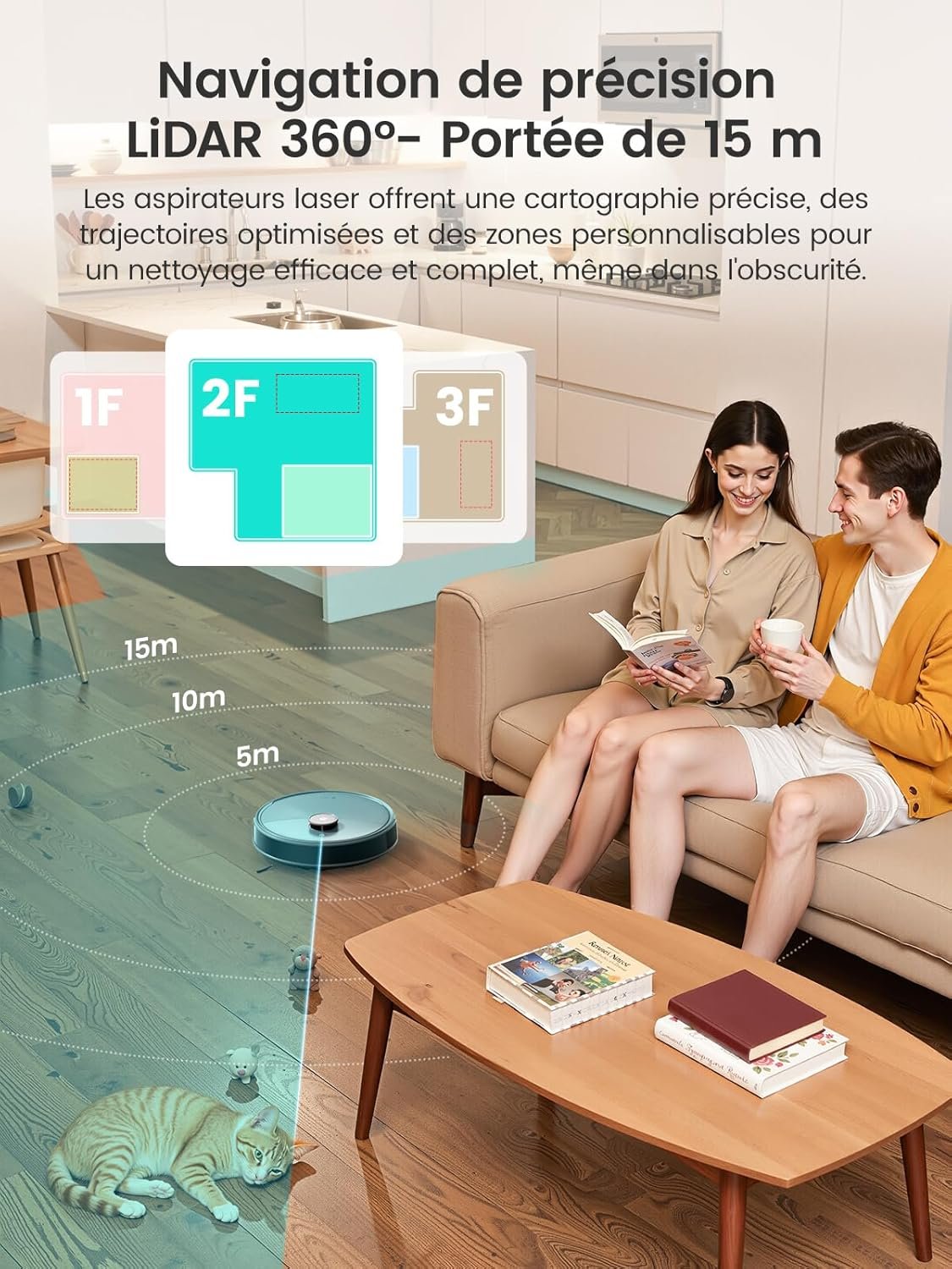 Robot aspirateur laveur Lefant M3 Max (photo fabricant)