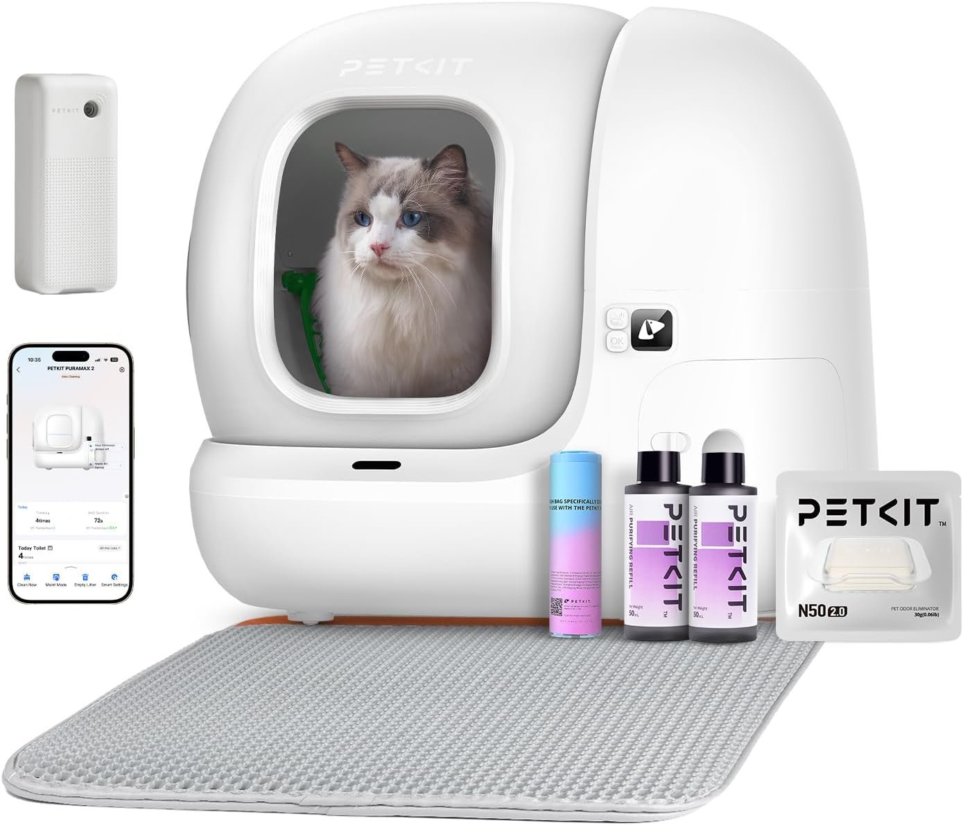 Avis PETKIT Pura Max 2 : la référence des litières autonettoyantes