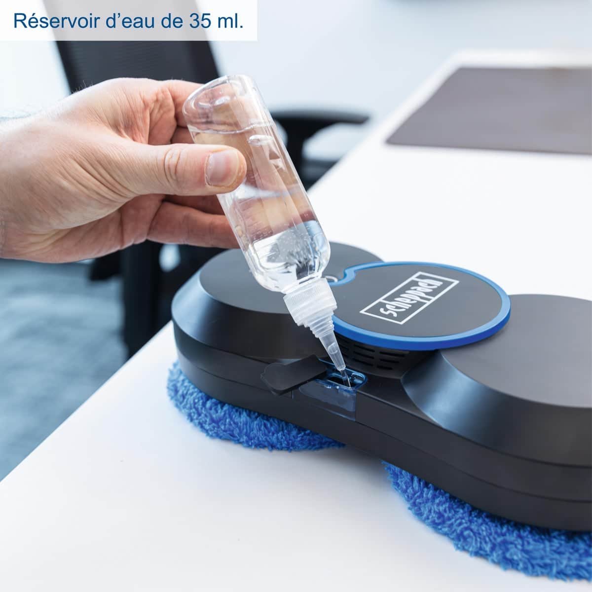 Robot lave-vitres Scheppach WCR72, vue 3 (photo fabricant)