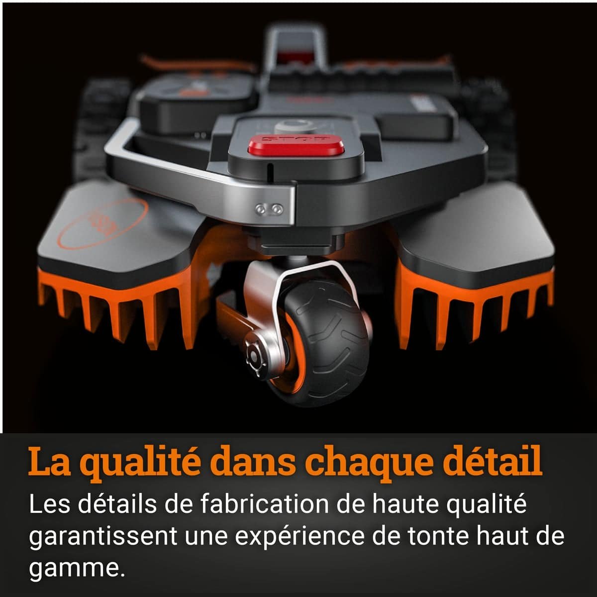 Robot tondeuse Worx Landroid Vision WR206E, vue 6 (photo fabricant)