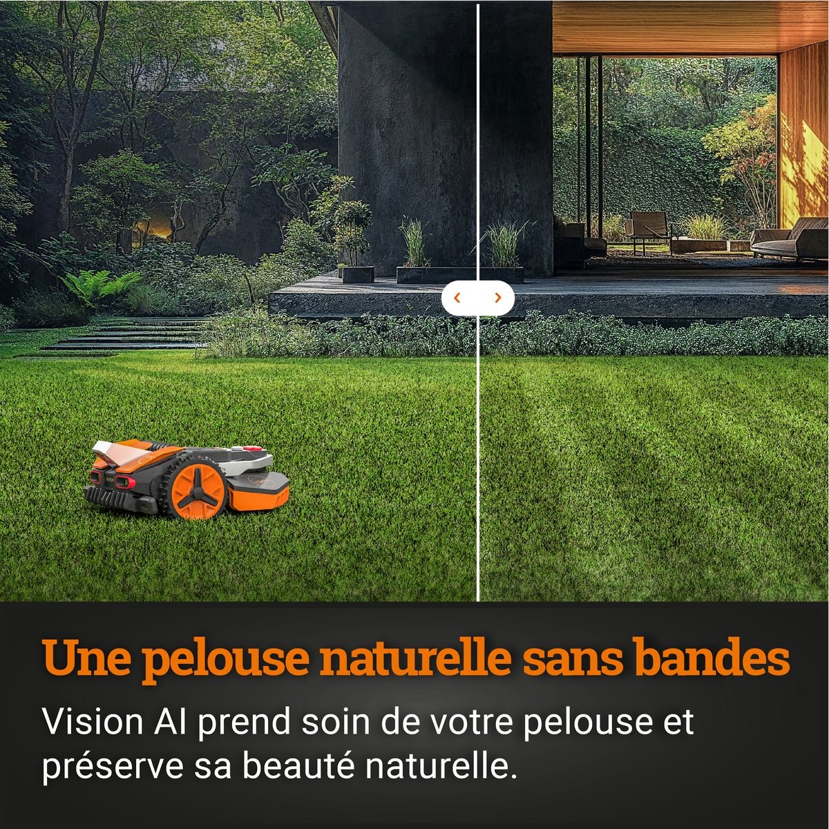 Robot tondeuse Worx Landroid Vision WR206E, vue 9 (photo fabricant)