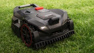 Parkside Performance PPAMR 1250 A1 Smart & Free : robot tondeuse sans fil (Caméra), photo fabricant