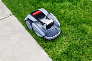 Sunseeker V3 Plus : robot tondeuse sans fil (Vision 2 caméras, tonte aléatoire), photo fabricant