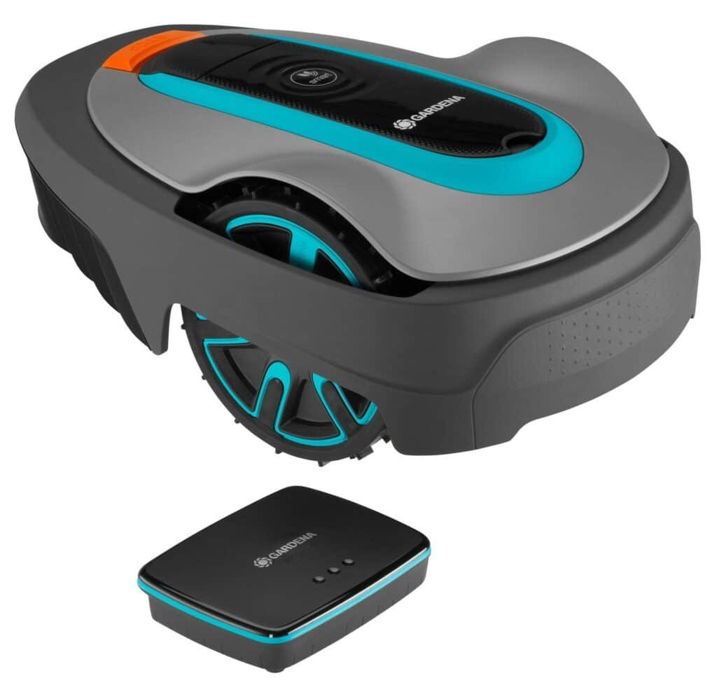 Robot tondeuse Gardena Smart Sileno City 600, photo officielle du fabricant