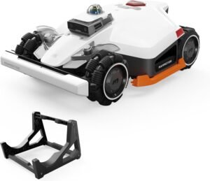 Mammotion LUBA 3 AWD 1500 : robot tondeuse sans fil (RTK réseau + LiDAR + caméras, 4 roues motrices), photo fabricant